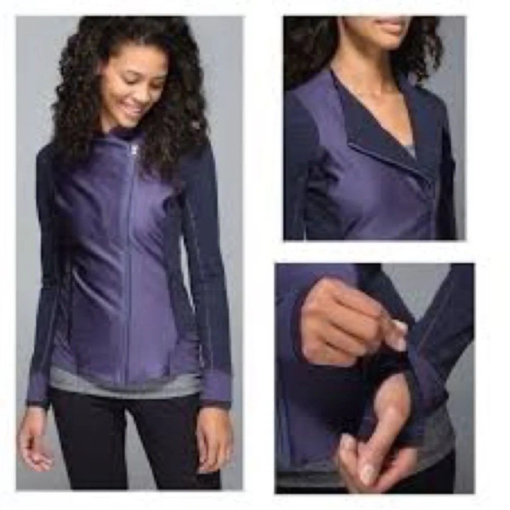 Lululemon Jacket Size 6 Purple Emerge